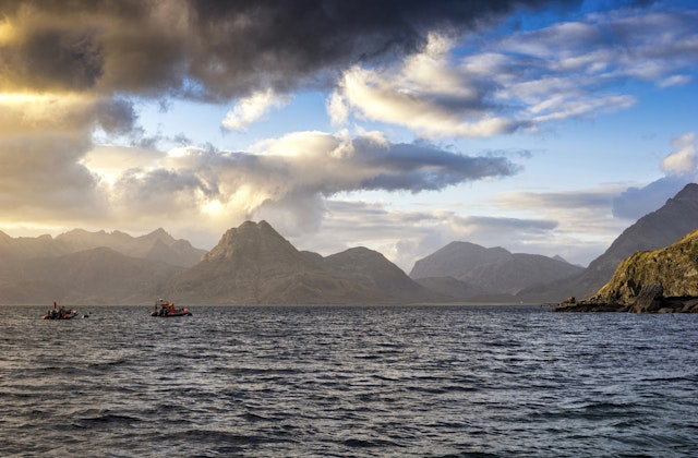 Soay, Cuillin Berge & Robben Bootstour