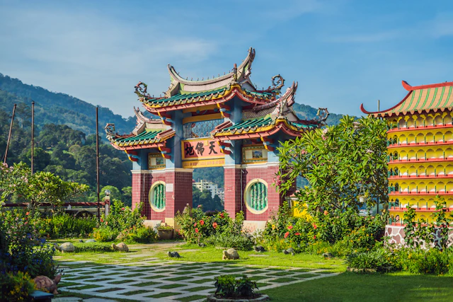 Visite guidée temples Penang