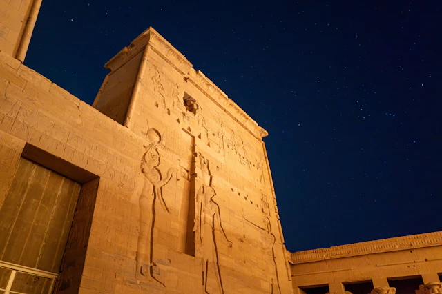 Philae la nuit : Son et lumière