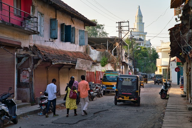 Ein Spaziergang durch Cochin