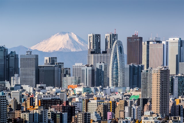 Visite de la ville de Tokyo