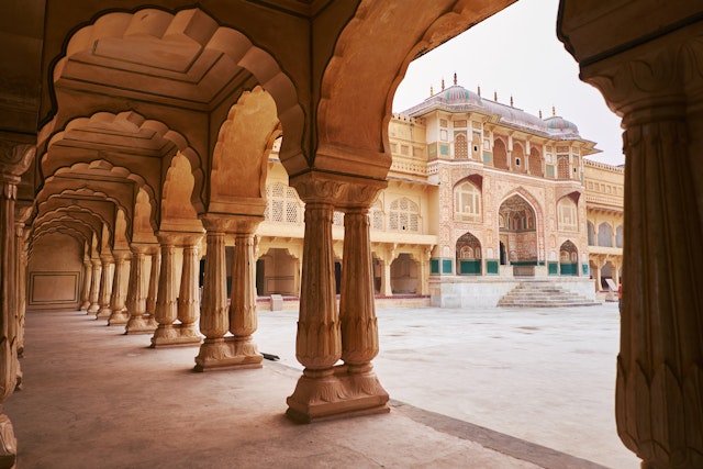 Ton- und Lichtshow  im Amber Fort