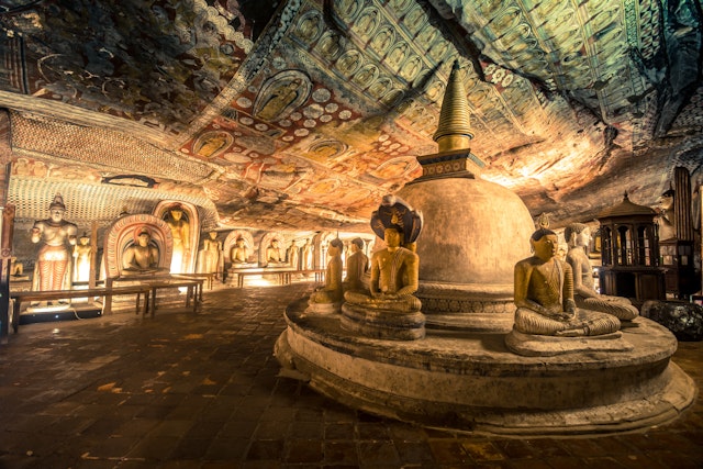 Dambulla Felsentempel