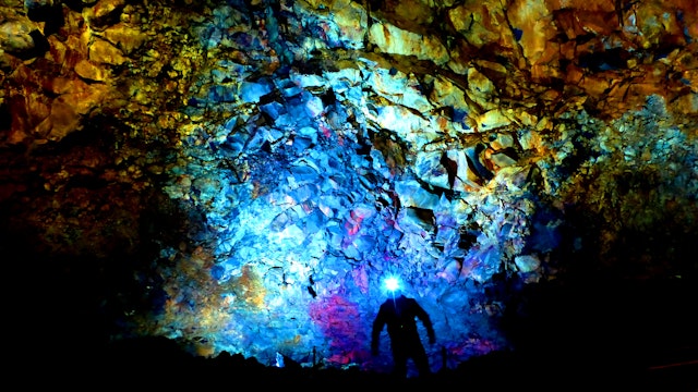 Visite de la grotte Þríhnjúkagígur