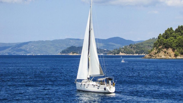 Ile de Dia en voile