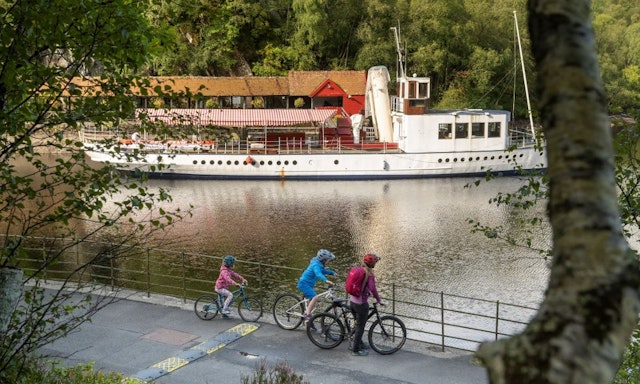Bike rental at Loch Katrine