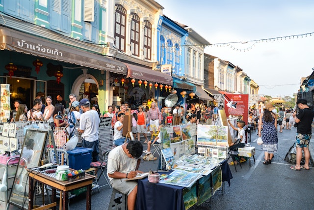 TukTuk à Phuket Old Town