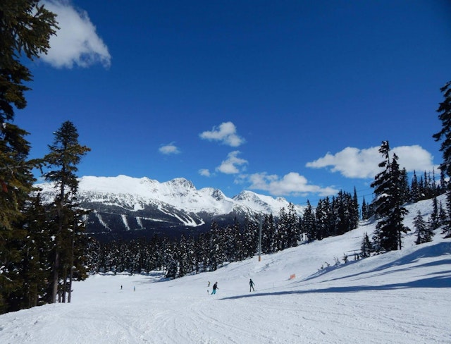 Lake Louise Skigebiet Panorama-Tour