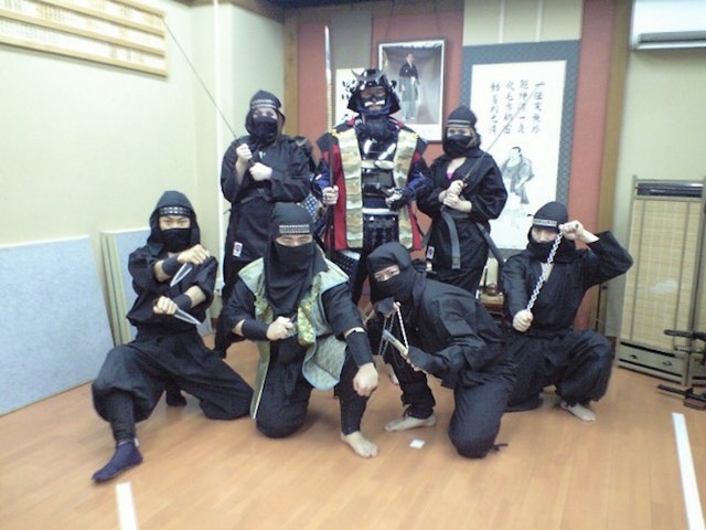 Ninja-Erlebnis mit Ninjutsu-Meister