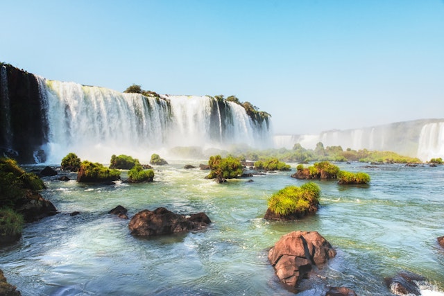 Les chutes d'Iguazu, côté brésilien