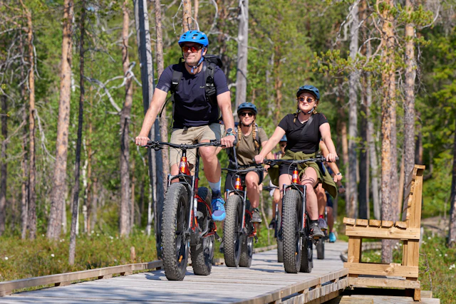 Kulturelle Fatbike-Tour in Oulu