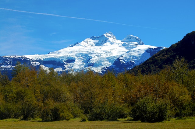Le Mont Tronador en groupe