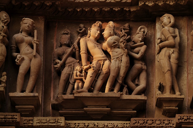 Khajurahos Tempelkunst