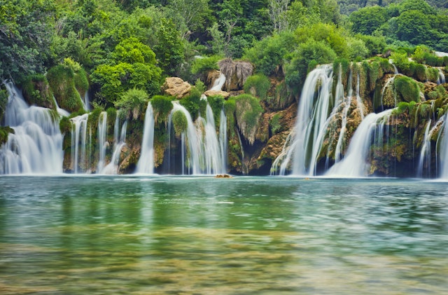 Geführte Tour zu den Krka Wasserfällen