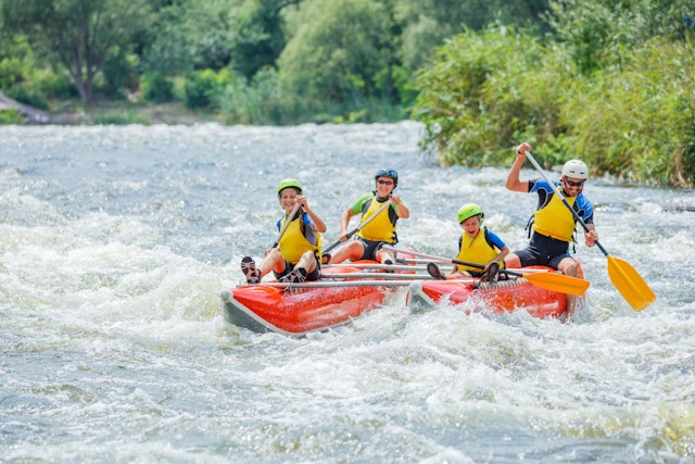 Rafting sur le Lima