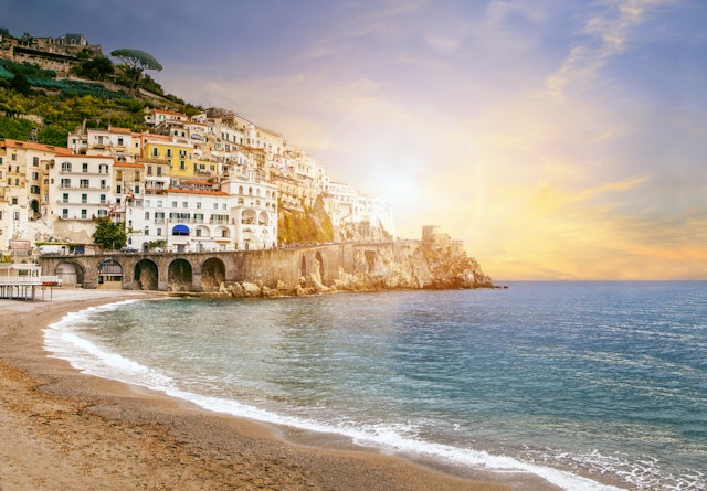 Positano & Amalfi Coast by train