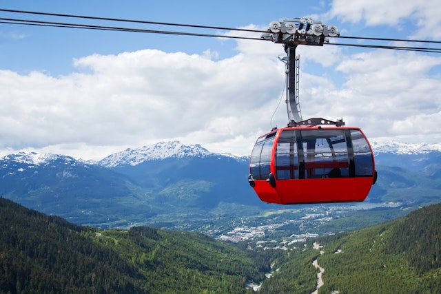 Télécabine "Peak2Peak" à Whistler