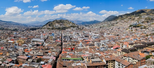 Seilbahnfahrt Quito