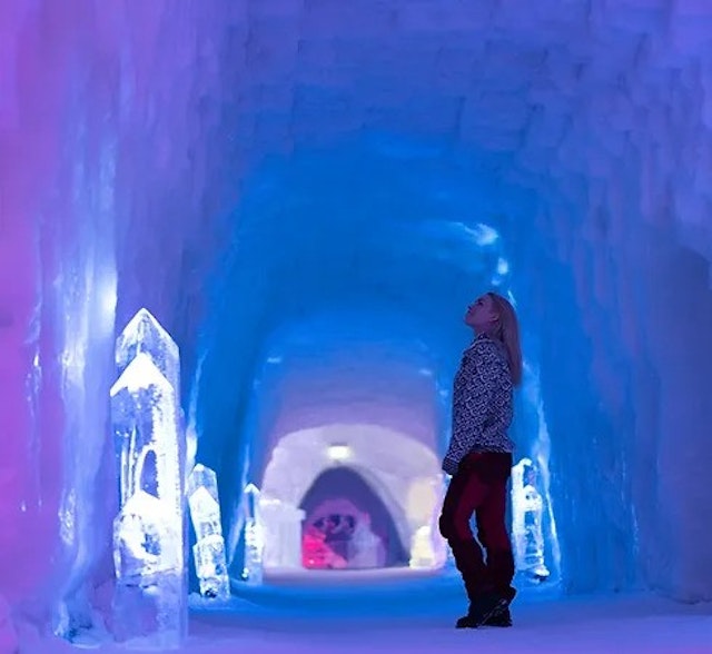 SnowHotel Besuch inkl. Abendessen