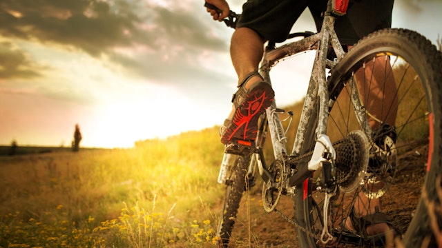 VTT dans le parc national