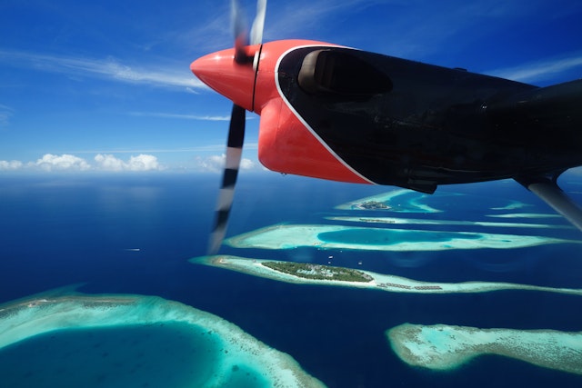 Transfert hydravion Malé - Resort