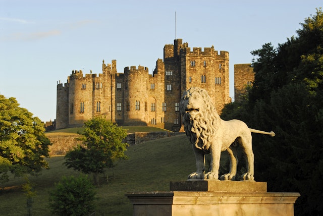 Entrance to Alnwick Castle