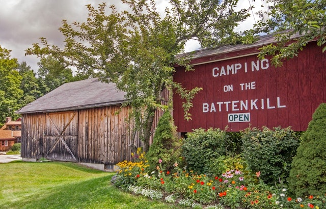 Camping on The Battenkill