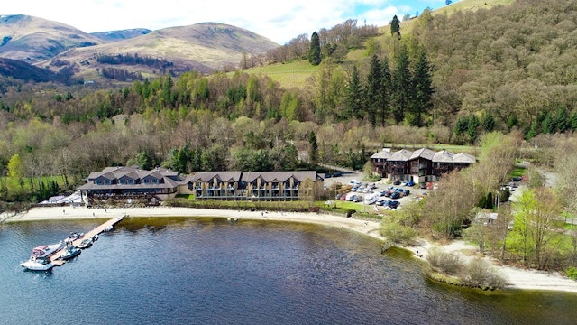 Lodge on Loch Lomond