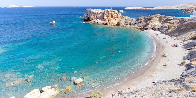 Circuit des Cyclades pour une semaine : de Milos à Folegandros