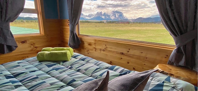 Vista al Paine Refuge