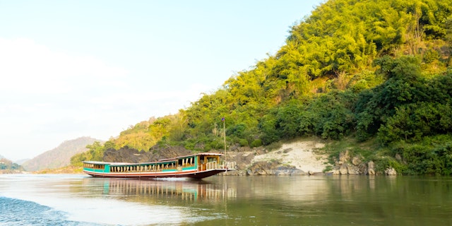 Auf dem Mekong nach Luang Prabang