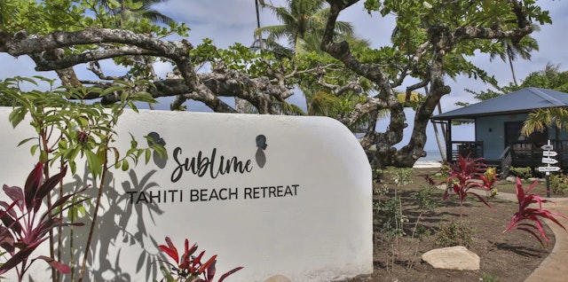 Sublime Tahiti Beach Retreat