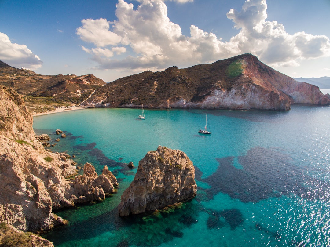 Circuit des Cyclades pour une semaine : de Milos à Folegandros